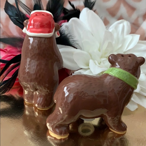 Brown Bear Salt & Pepper Shaker Set - Picture 5 of 10